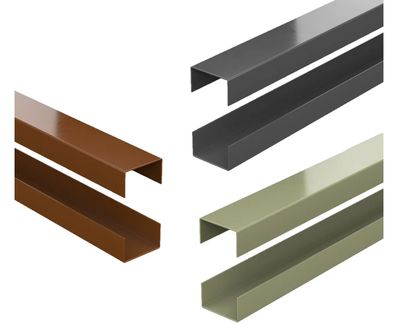 Durapost Rails for Urban Slatted Panels (Pk 2)