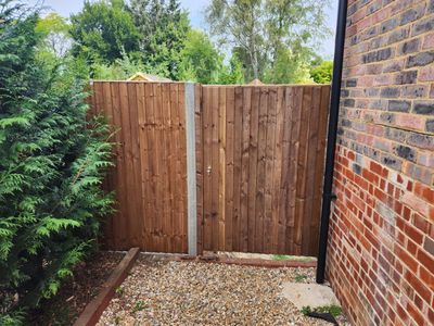 Steel Frame Closeboard Gate