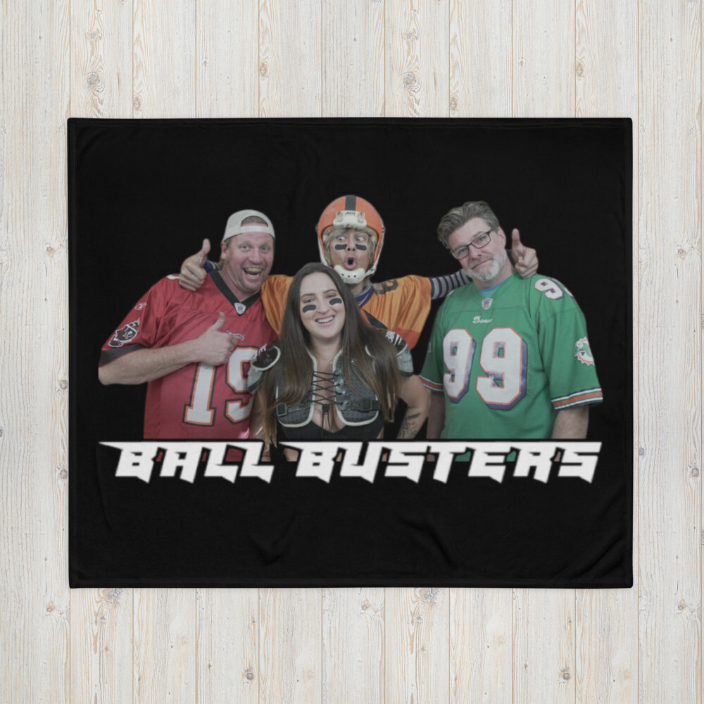 BB Cast Photo Throw Blanket