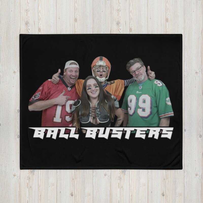 BB Cast Photo Throw Blanket