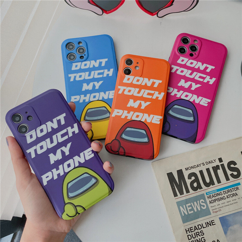 Among US Contrast Color IPhone 12 Pro Max Mini Phone Case