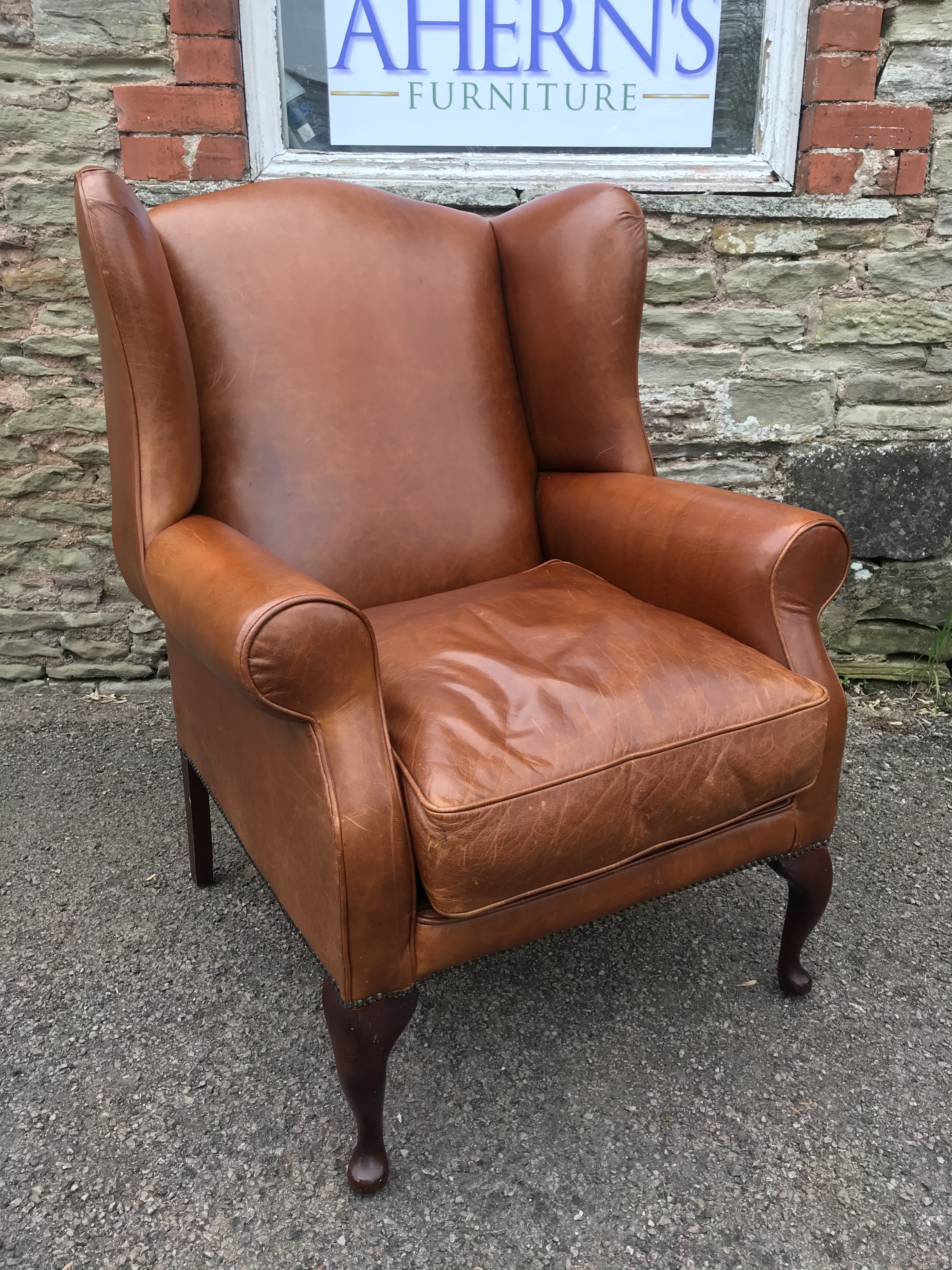 Laura ashley 2024 denbigh leather chair