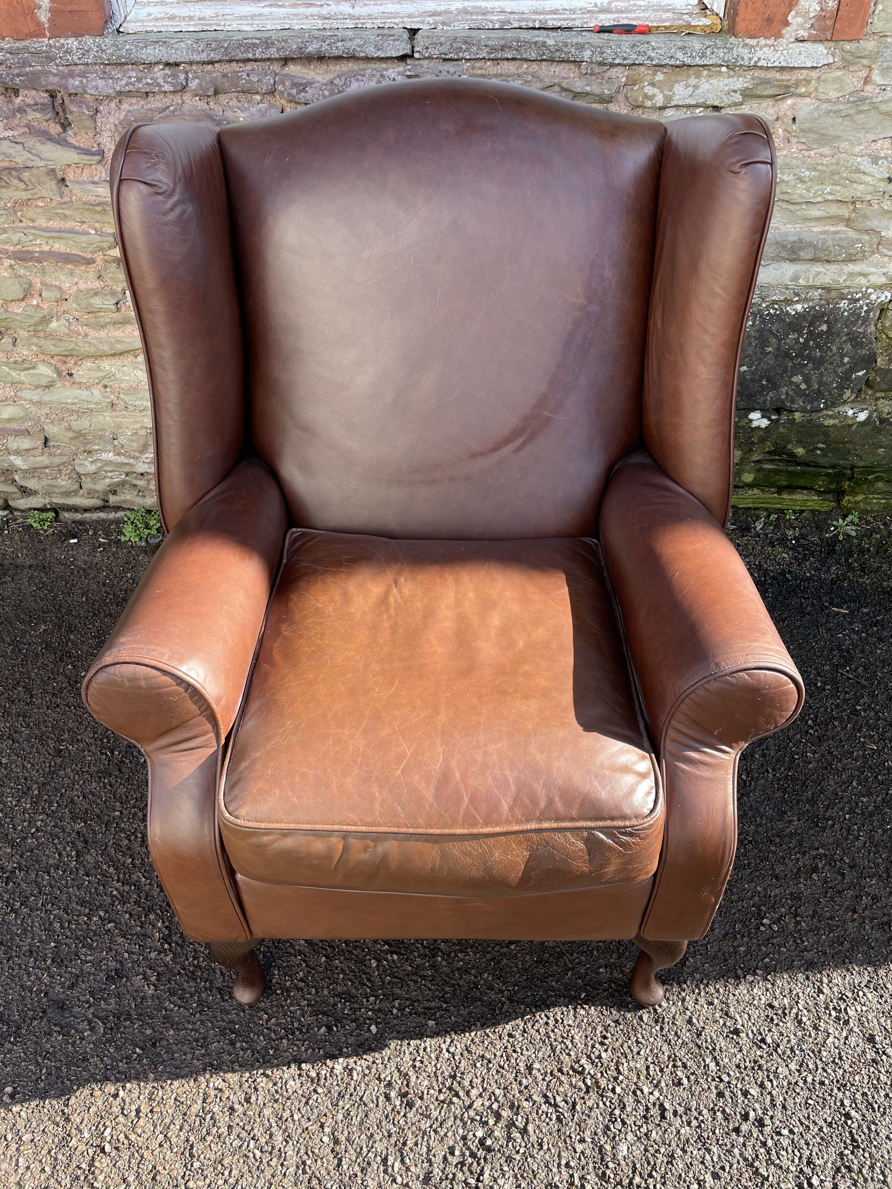 Laura ashley 2024 denbigh leather chair