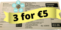Lisdoonvarna/Doolin Community lotto - 3 tickets for €5