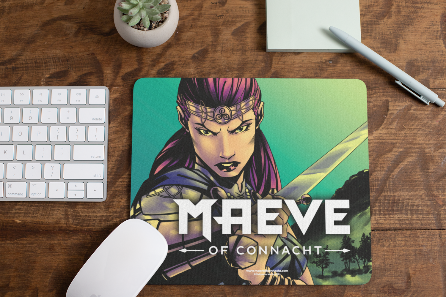 Maeve 'Don't Mess With My Desktop' Mousemat