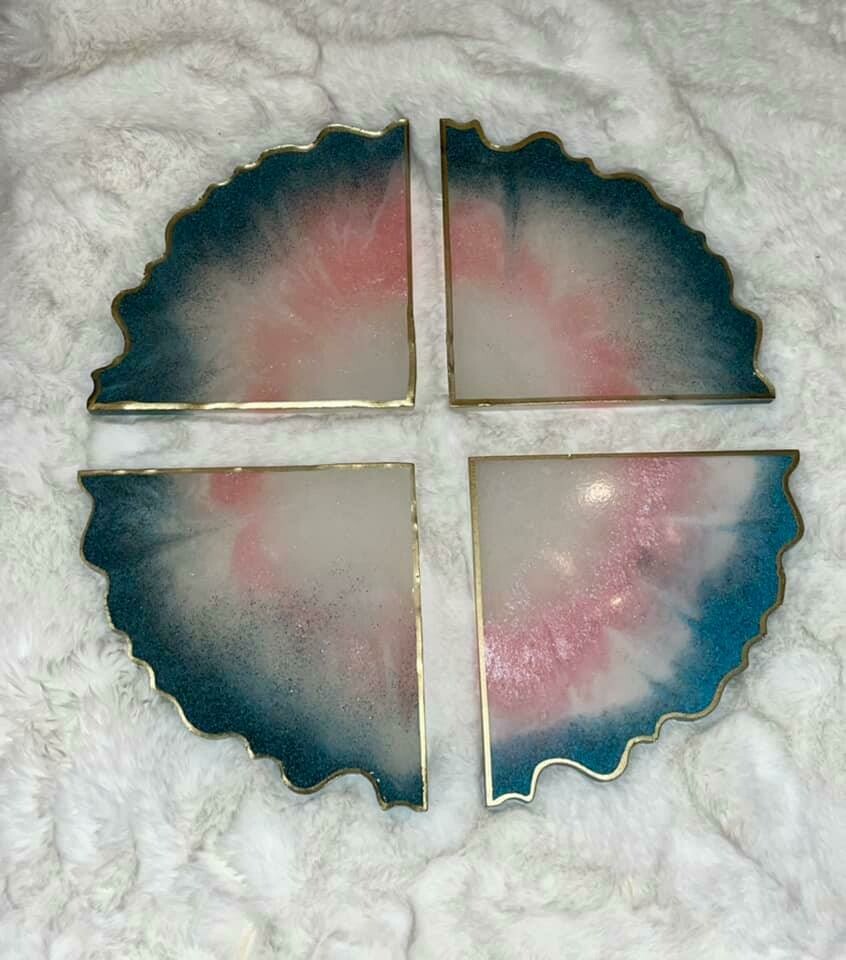 Beautiful handcrafted coasters