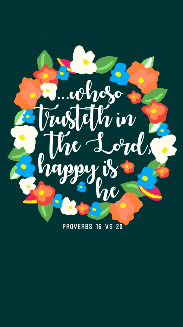 Who trusteth in the Lord