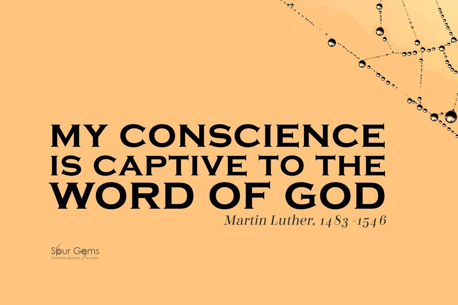 *Captive Conscience - Martin Luther