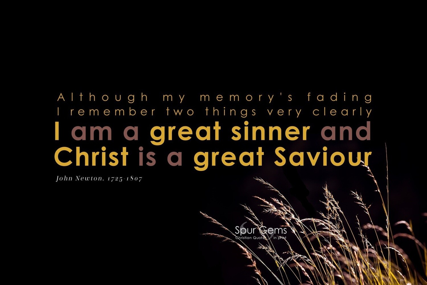 Great Sinner Great Saviour - C H Spurgeon