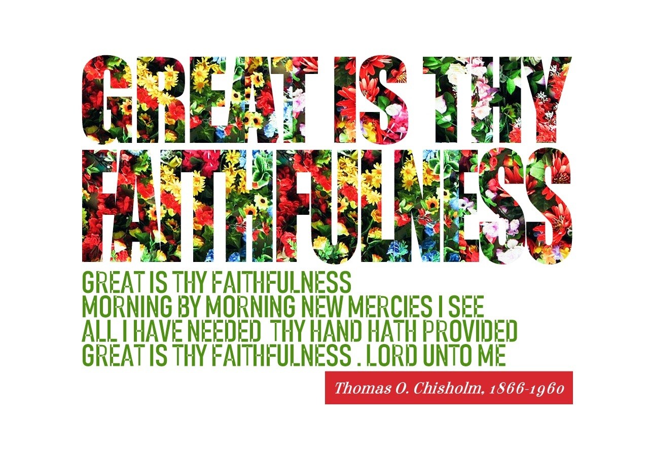 *Great is Thy Faithfulness vs Refrain