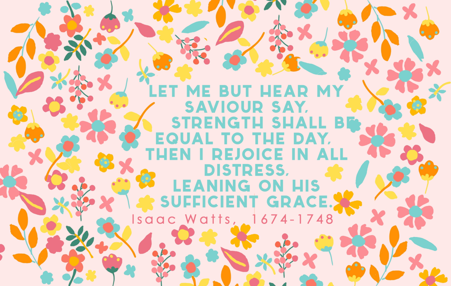 Leaning on His sufficient grace (full)