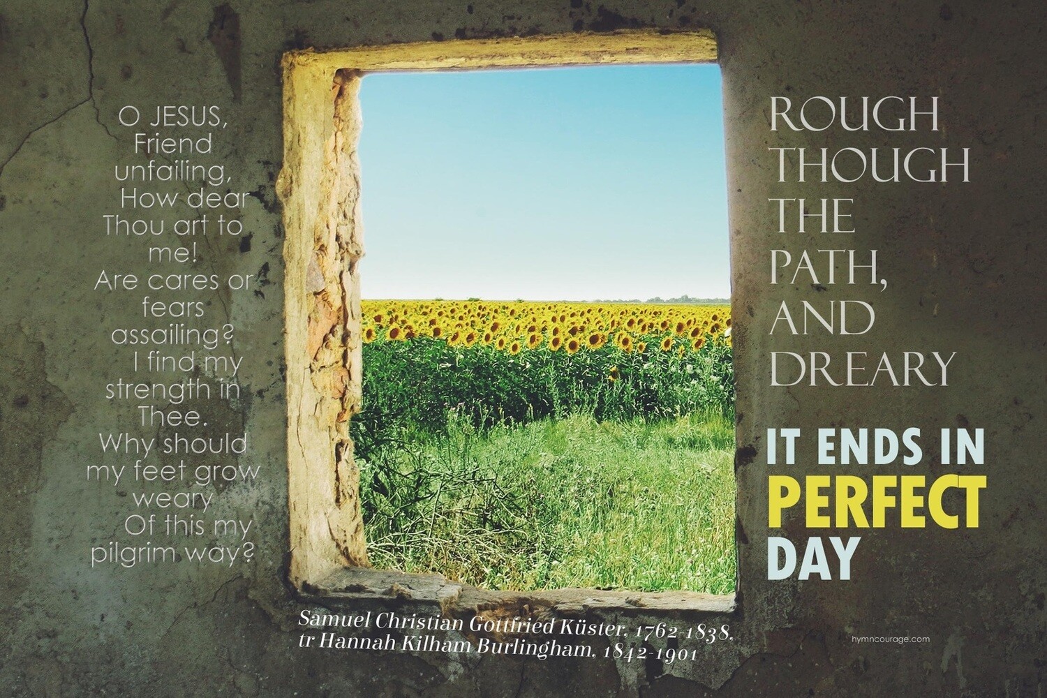O Jesus, Friend Unfailing vs 1