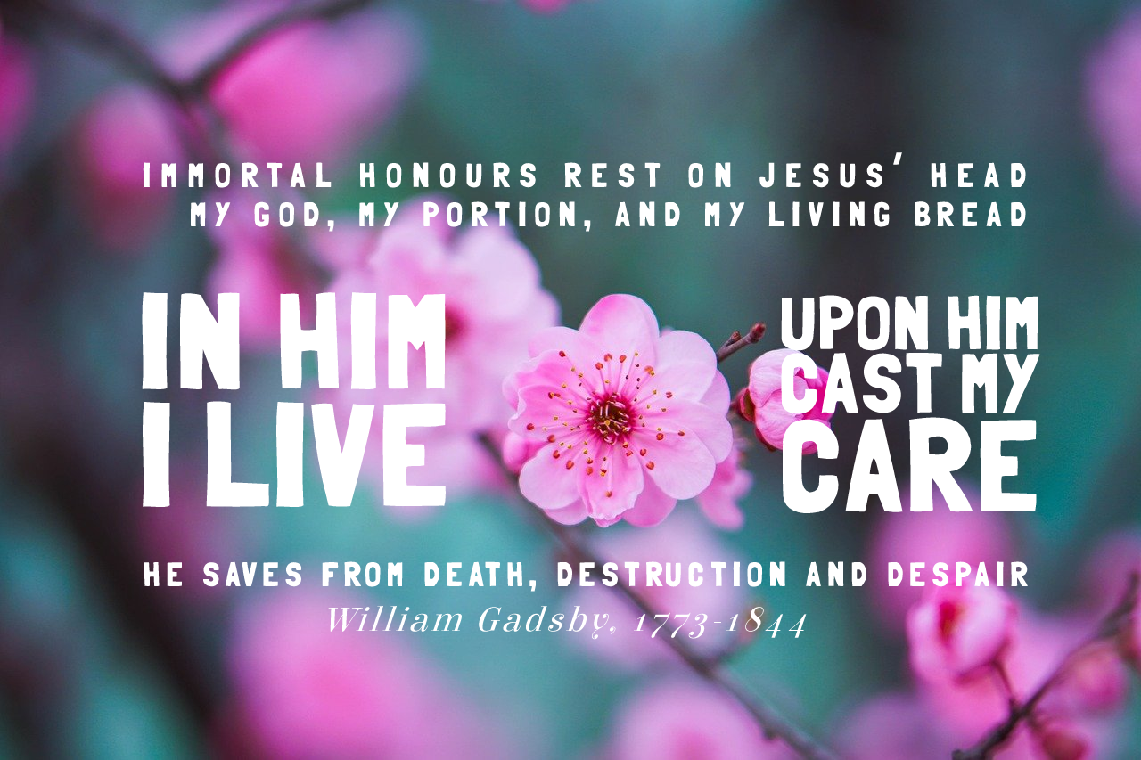 Immortal honours rest on Jesus’ head vs 1