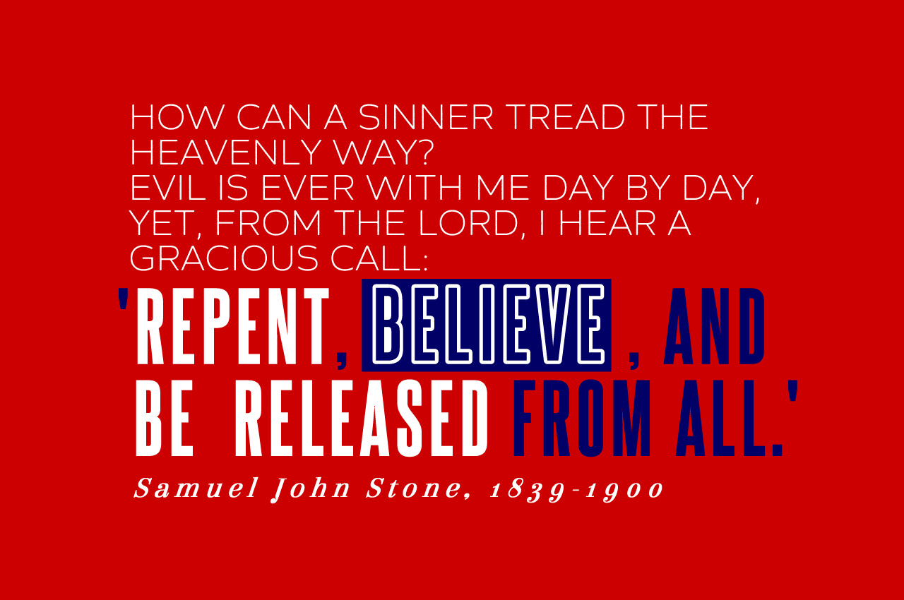 *Weary of earth, and laden with my sin vs 3