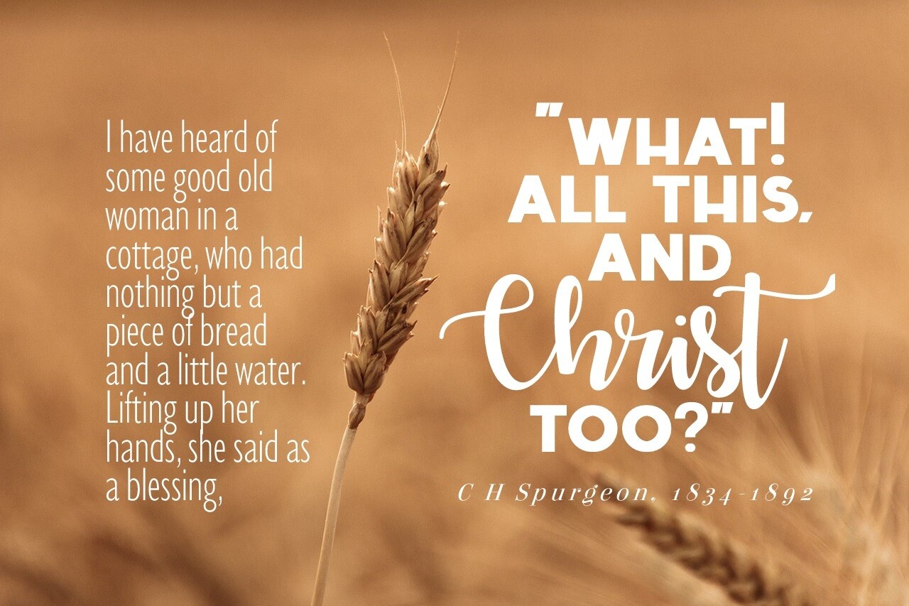 What! All This - Charles Spurgeon