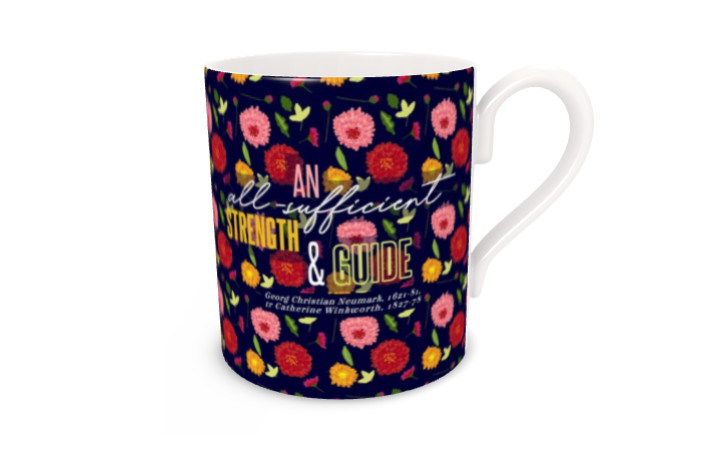 An all-sufficient strength and guide Bone China Mug