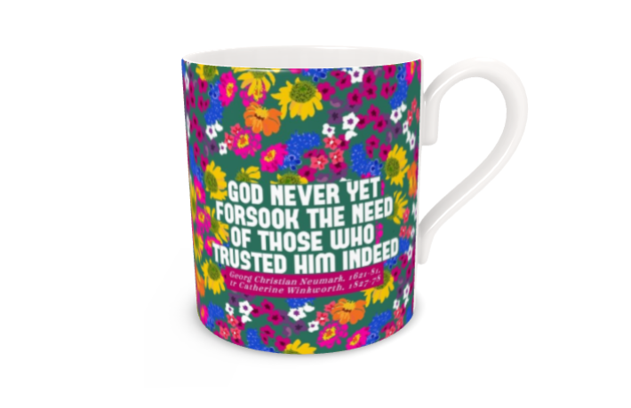 God never forsook Bone China Mug