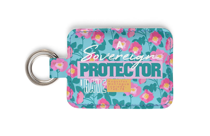 A sovereign protector I have Keyring (Floral)