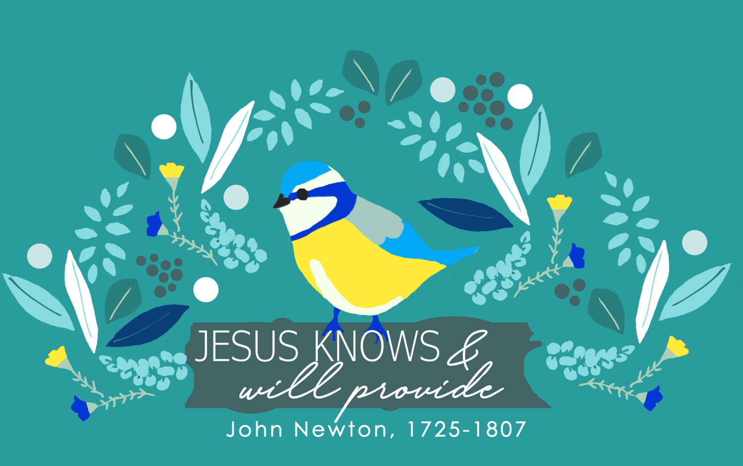 Jesus knows and will provide