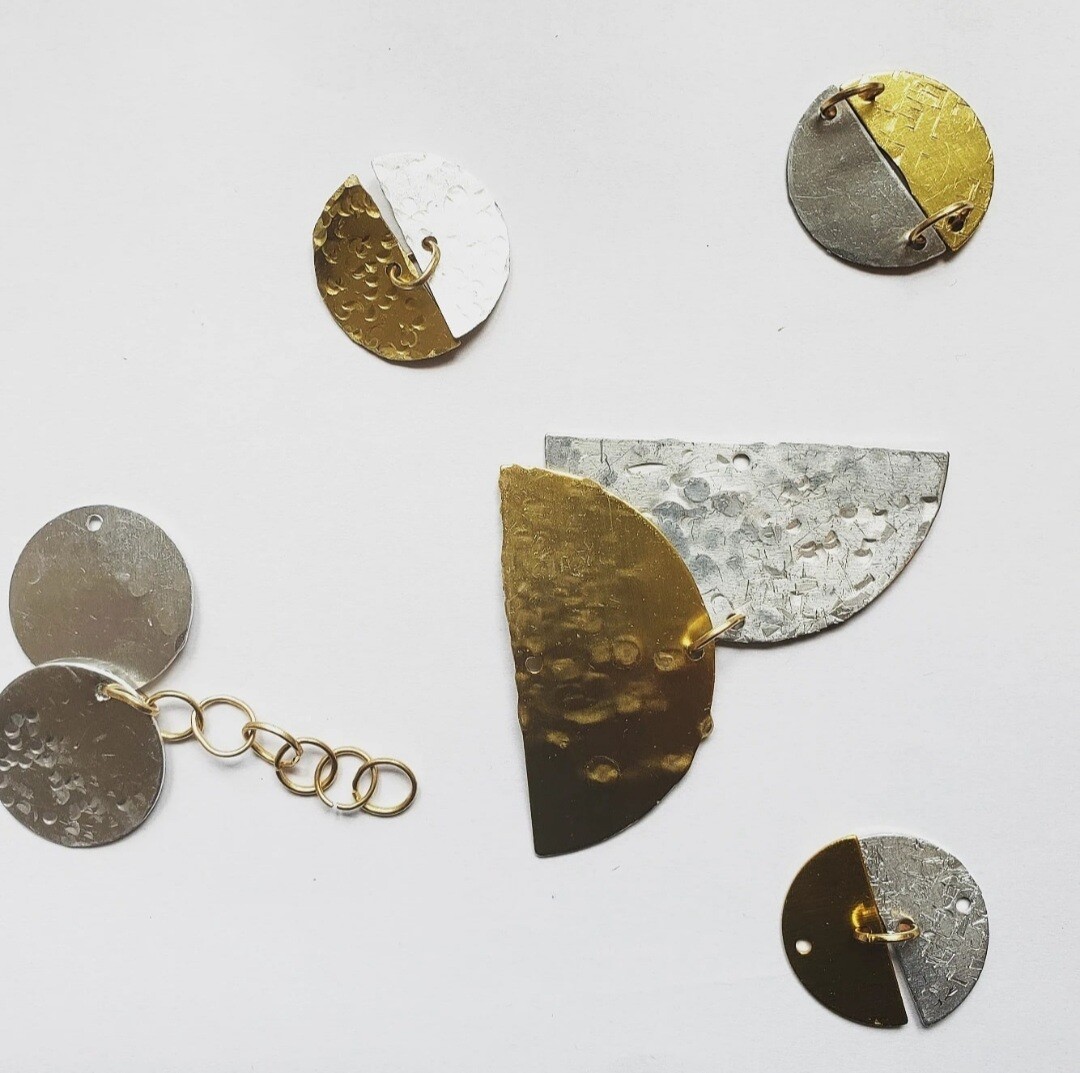 Embossing metalwork
