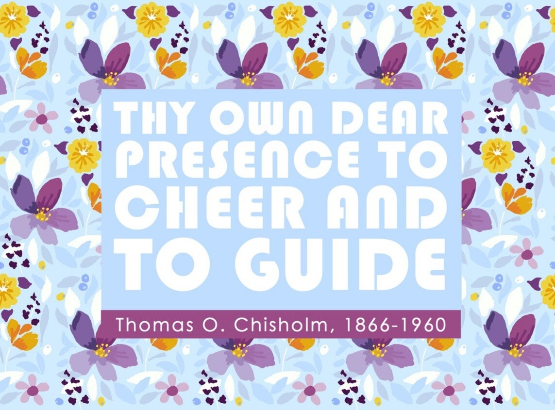 Thy own dear presence