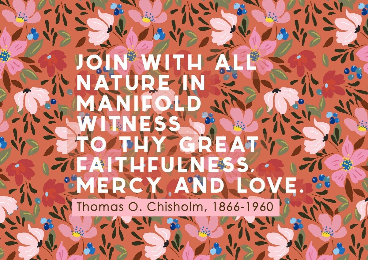 Faithfulness, mercy and love
