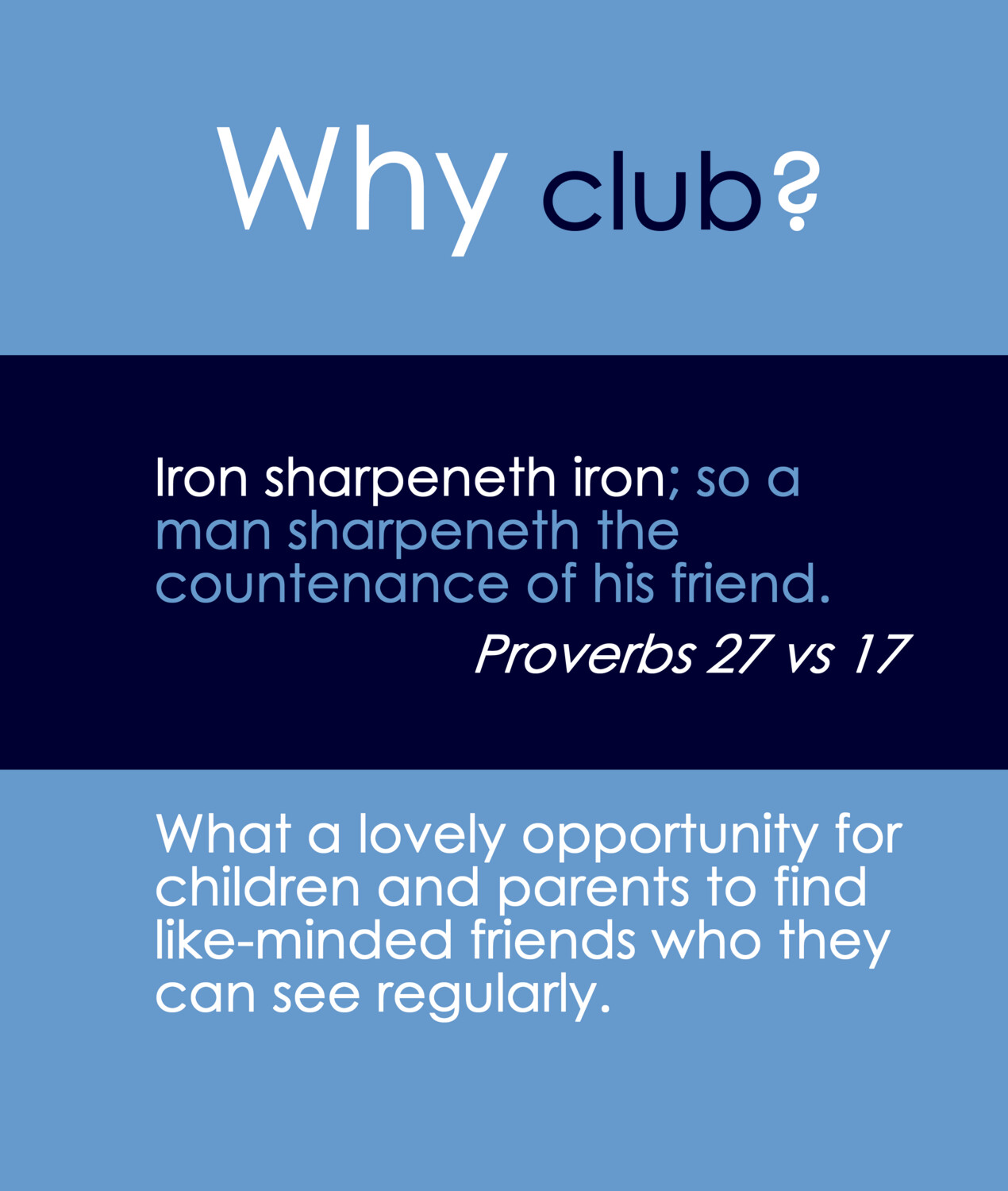 Why club?