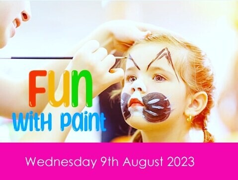 Fun with Paint - Wednesday 9th August - 10am-4pm