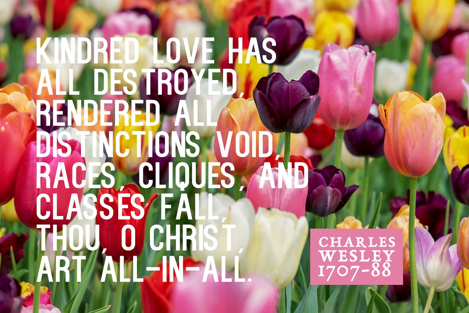 *Lord, from Whom all blessings flow vs 3b