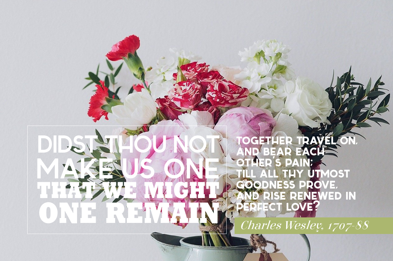 *Thou God of Truth and love vs 3 (Floral)