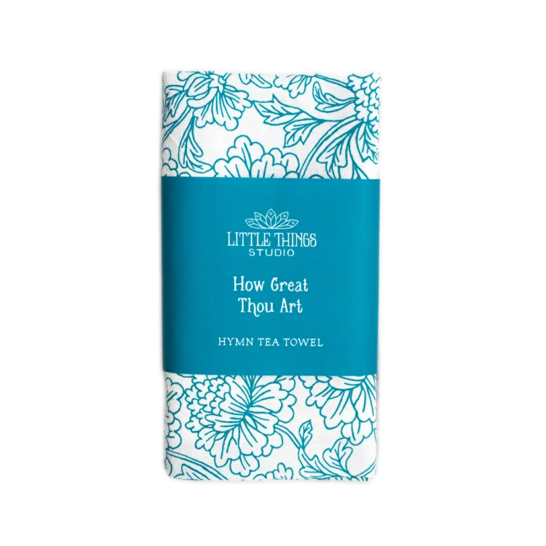 How Great Thou Art Tea Towel