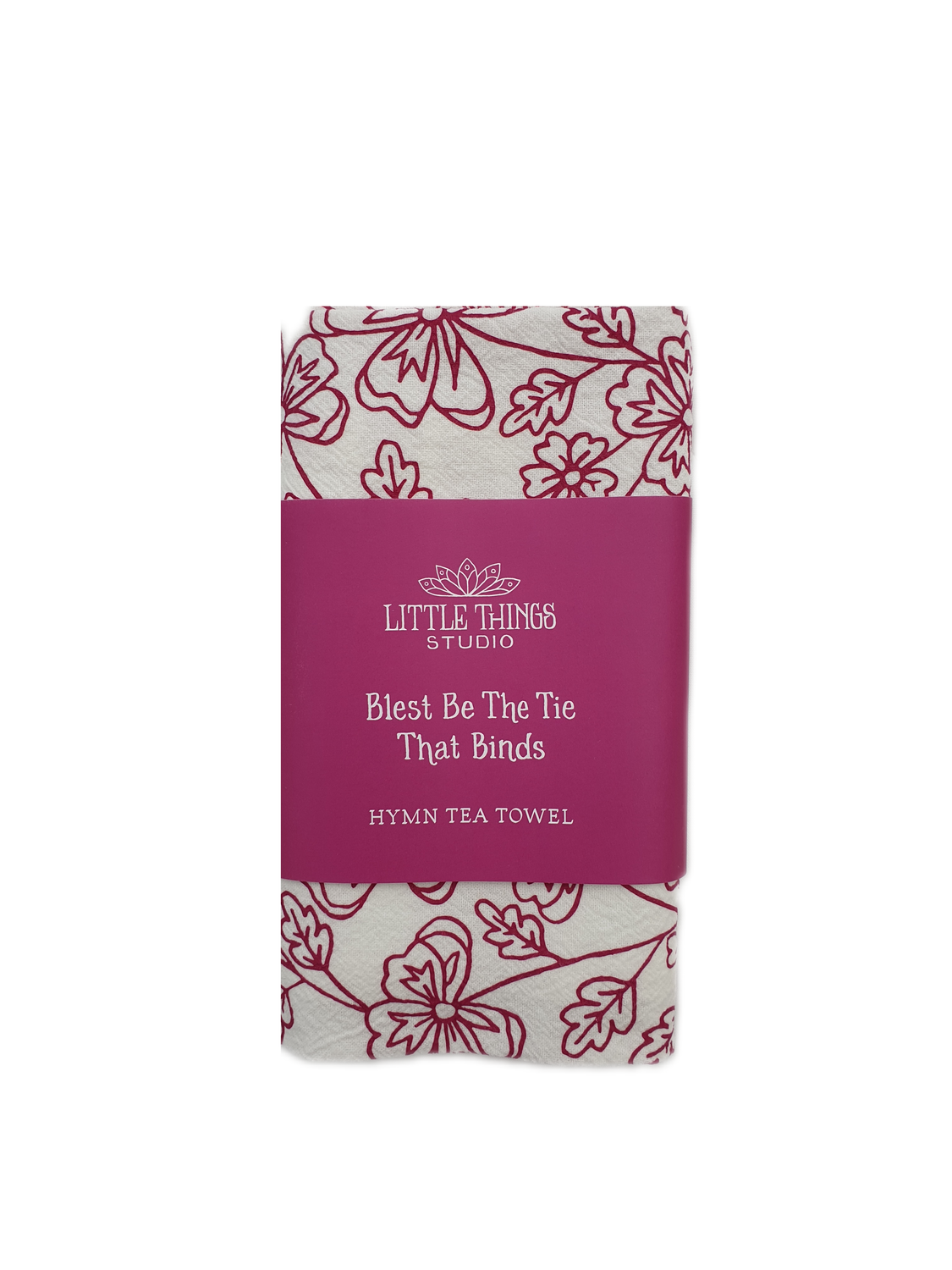 Blest Be the Ties Hymn Tea Towel