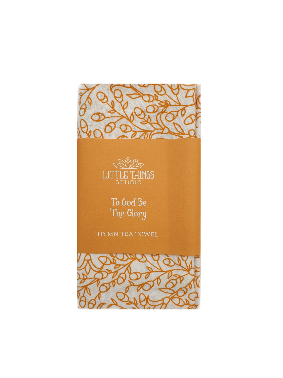 To God be the glory Tea Towel