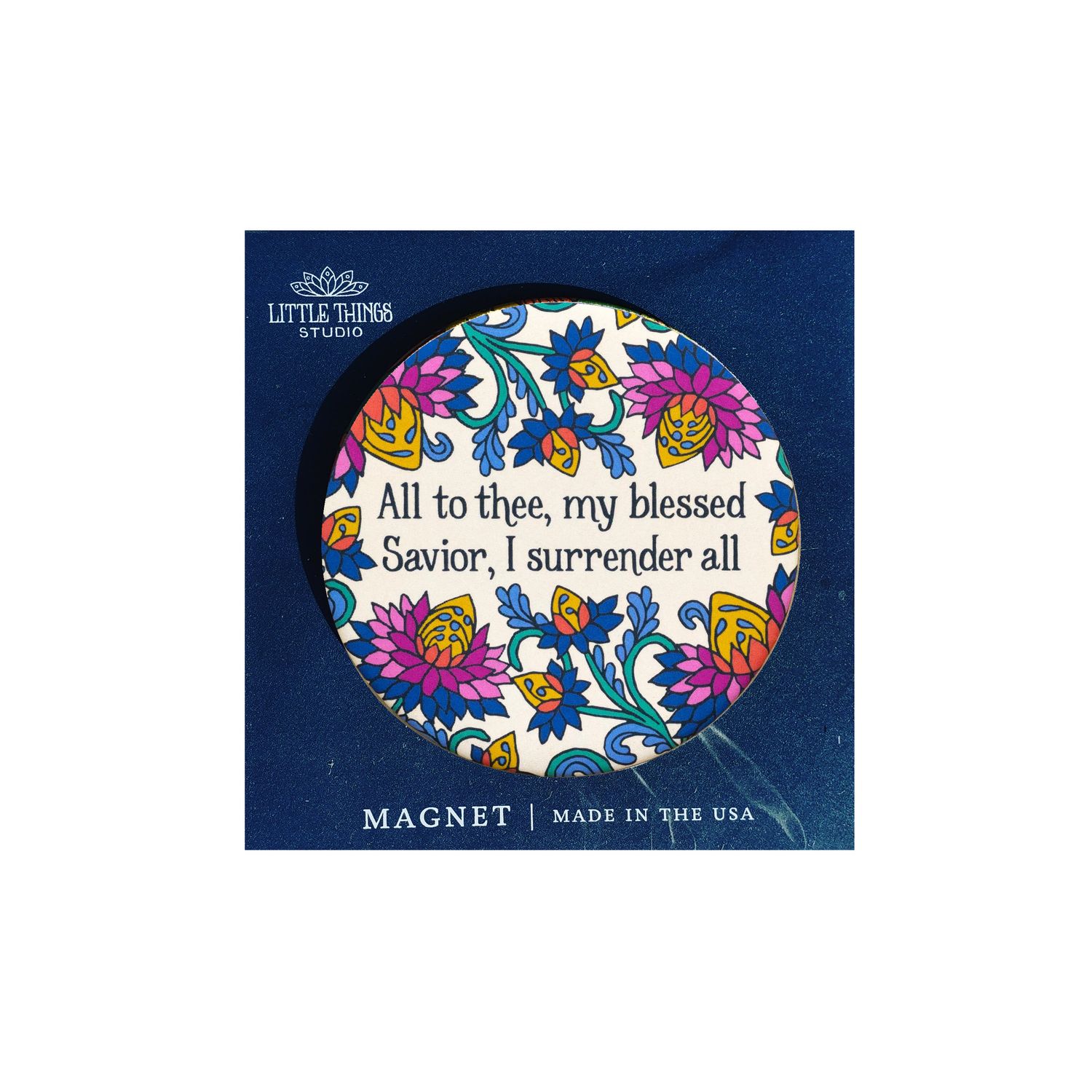 I Surrender All Hymn Magnet