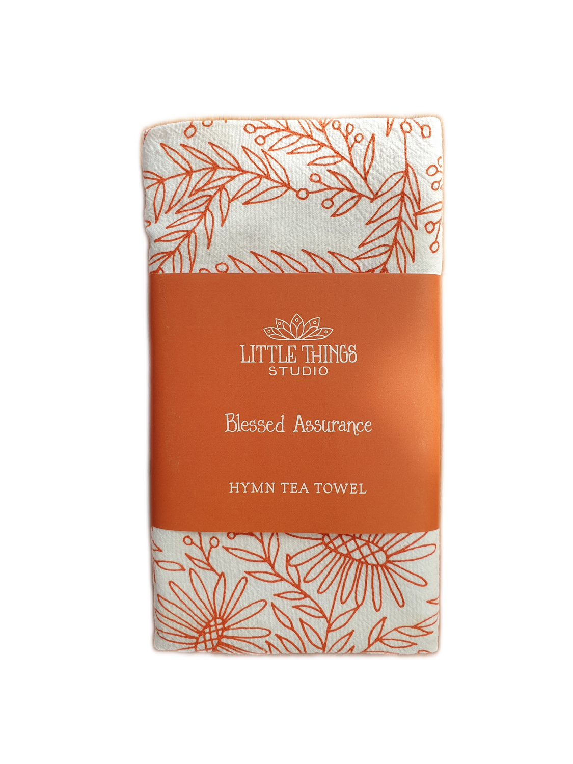 Blessed Assurance Hymn Tea Towel
