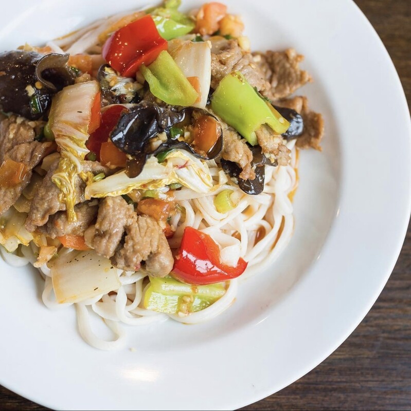 Laghman Noodles 过油肉拌面
