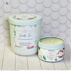 New Garden tea Coconut Soy Candle