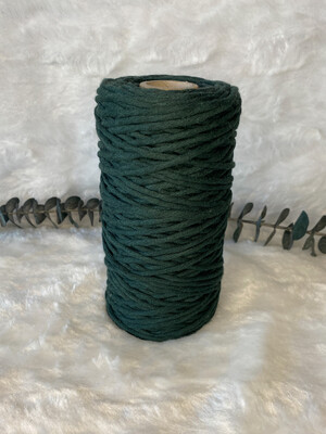 Coton peigné 3 mm vert forêt