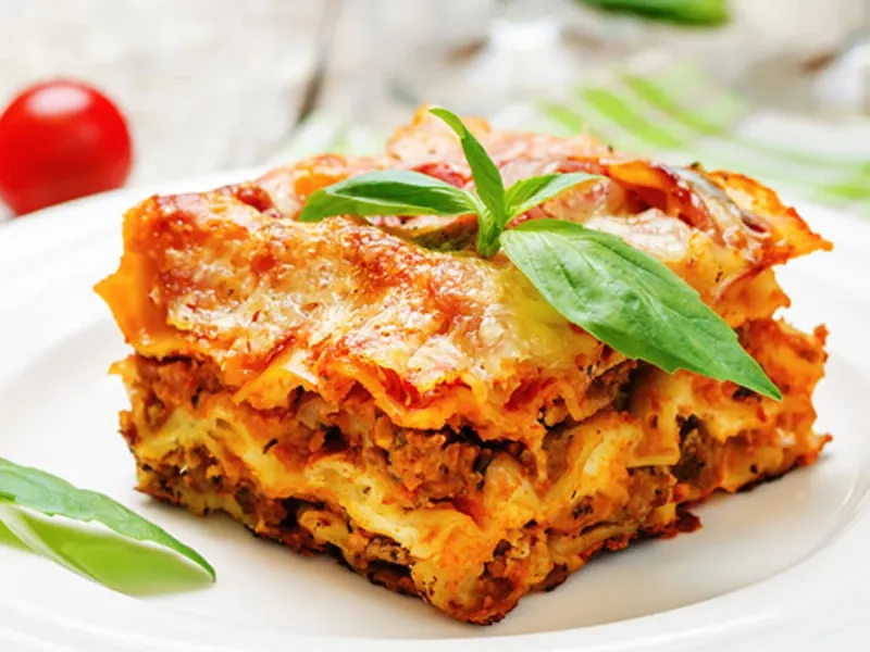 Vegetarische lasagne (take-away)