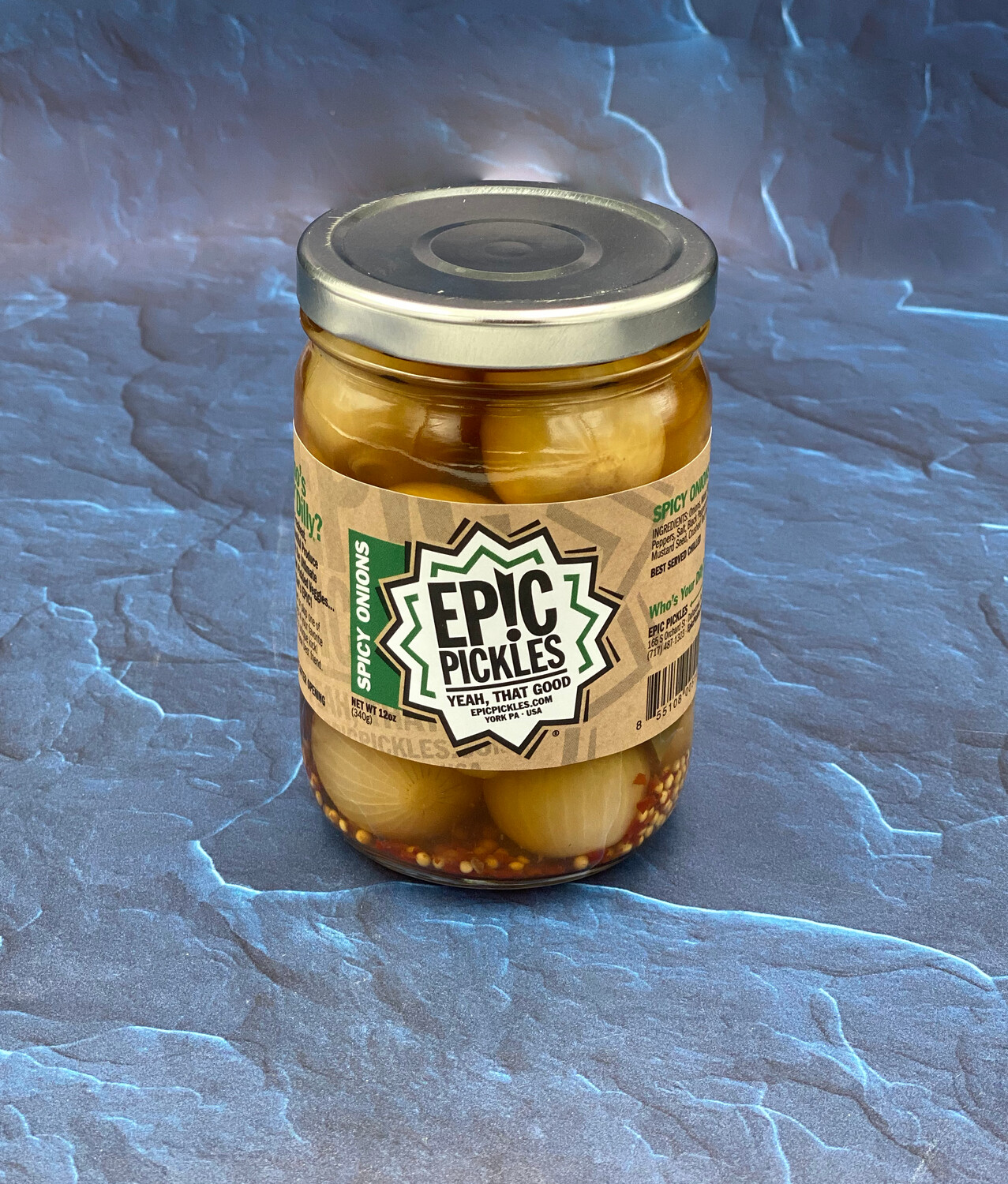 Spicy Onions Epic Pickles