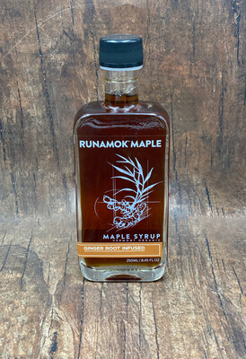 Runamok Ginger Root Infused Maple Syrup