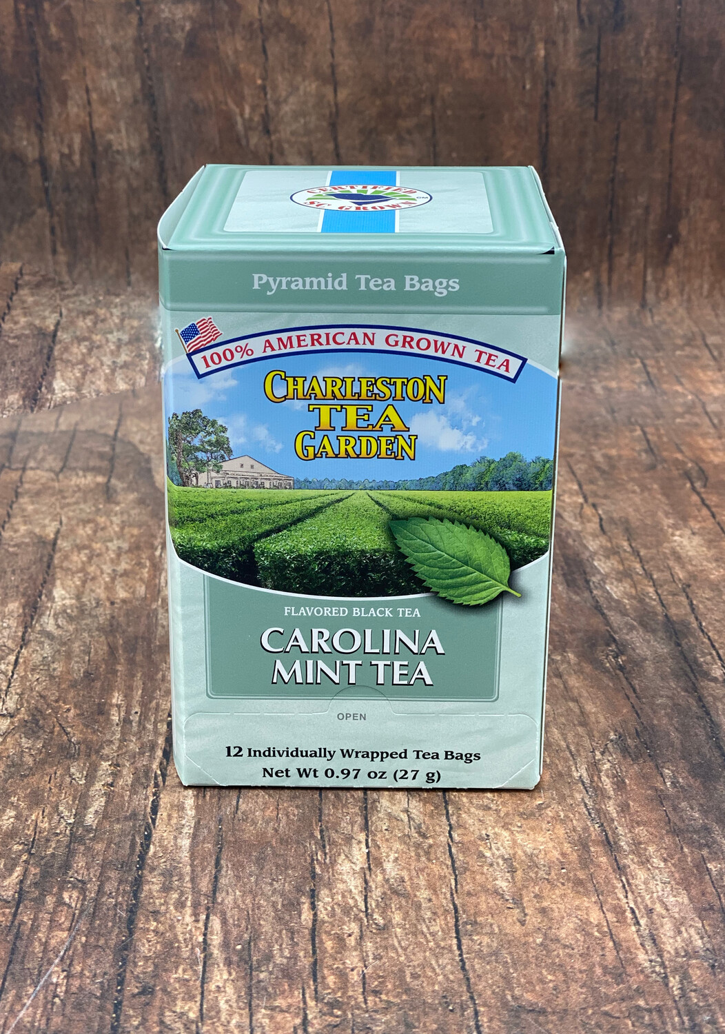 Carolina Mint Pyramid Tea Bags Charleston Tea Plantation