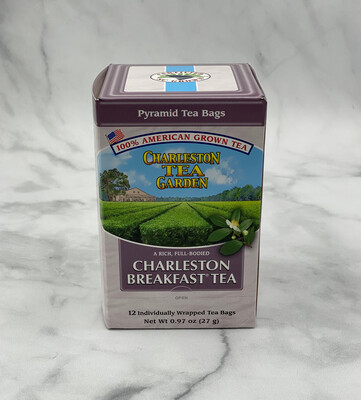 Breakfast Tea Bags Charleston Tea Plantation