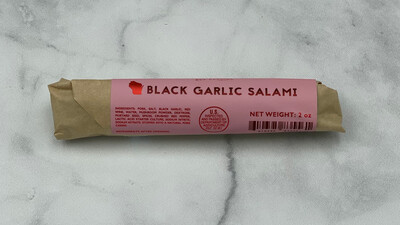 Black Garlic Salami - Underground Meats