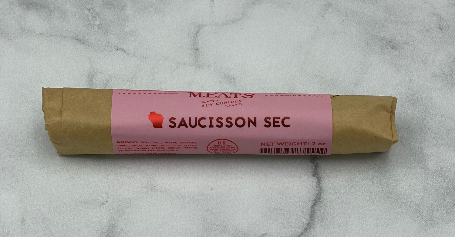 Saucisson Sec Salami Underground Meats 