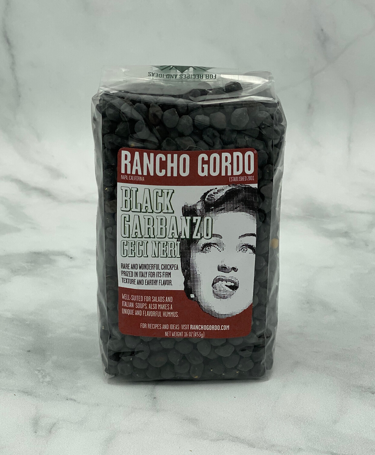 Black Garbanzo Beans Rancho Gordo