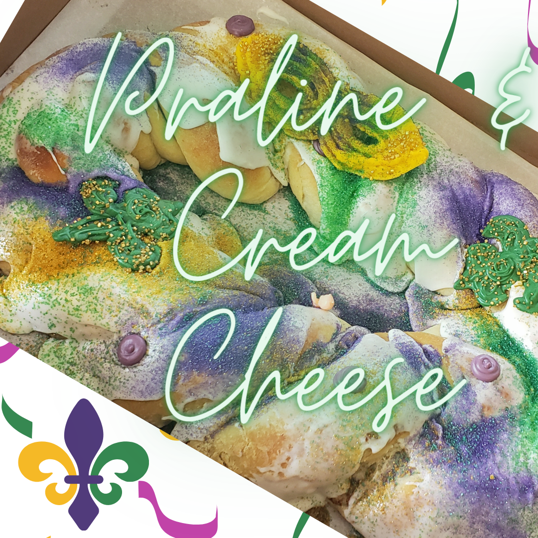 King Cake - Praline &amp; Cream Cheese