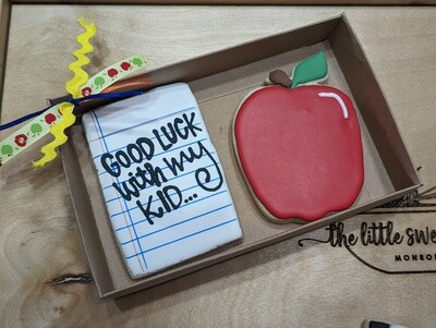 Good Luck with My Kid - Cookie set