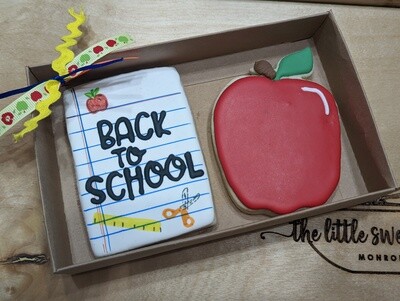Back to School - Cookie set