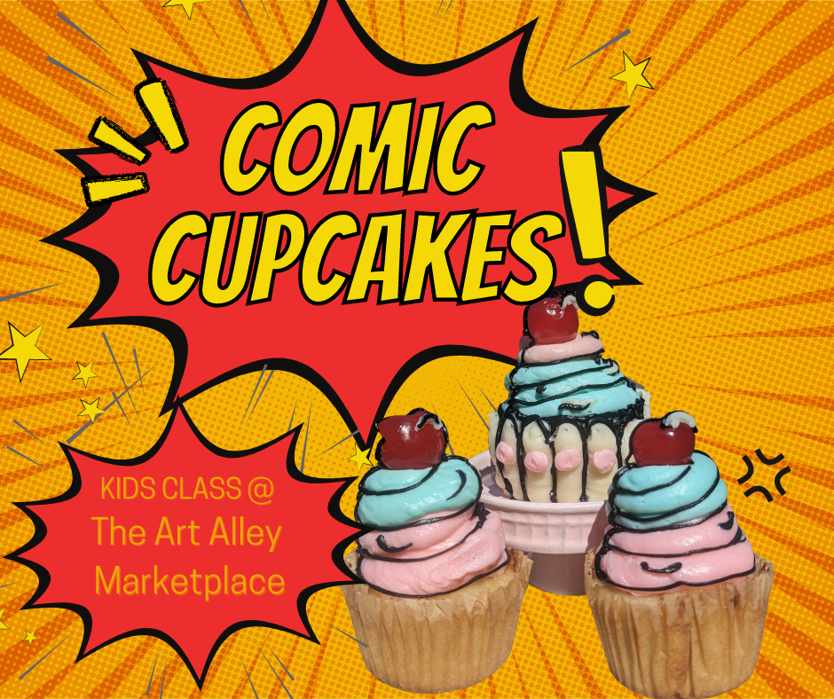 Comic Cupcakes!